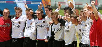 männliche Jugend 18 verteidigt den WM-Titel